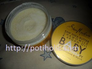 manteca corporal con karite para el cuidado de la piel de los bebés