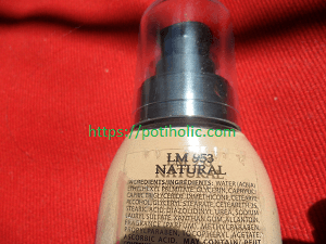 ingredientes INCI composicion de l.a. girl liquid perfecting