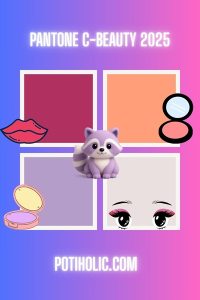 Colores Pantone de tendencia virales en maquillaje en China, C-beauty, 2025