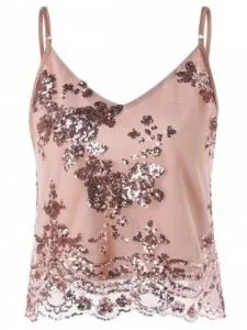 sparkly sequins top