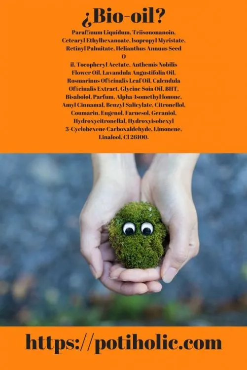 bio oil composición INCI ingredientes