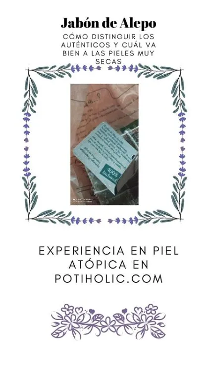 Jabon De Alepo Para Piel Atopica